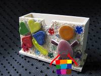 馬賽克磁磚便條盒DIY材料包 A249