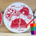 吸水杯墊(古裝風2)Z1079