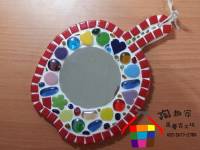 馬賽克磁磚蘋果鏡DIY材料包  Y0189