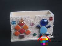 馬賽克磁磚便條盒DIY材料包(特價商品) A215