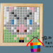 馬賽克拼圖~鬼系列~隔熱墊材料包 Z2036